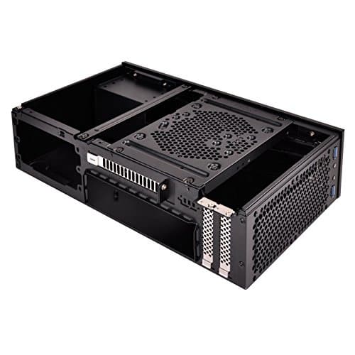 Silverstone ML09 HTPC Black with USB 3.2 Gen 1 Type-A image