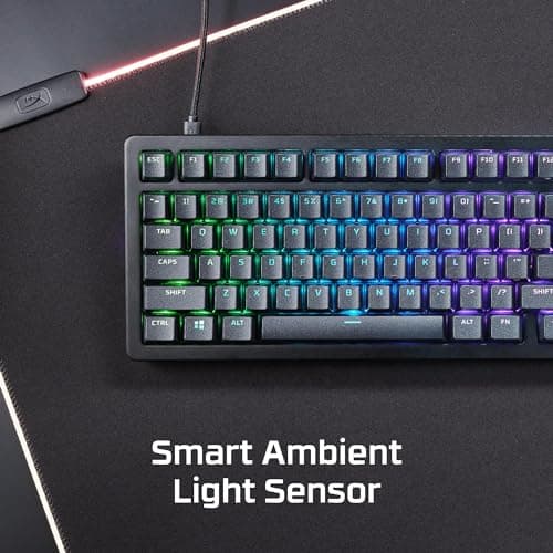 HP HyperX Alloy Rise 75 RGB Wired HyperX Red Gaming Keyboard image