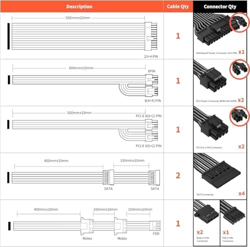 ARESGAME AGV 650W Non-Modular 80+ Bronze Certified image