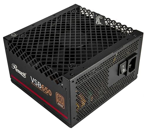 Rosewill VSB Black 650W Semi-Modular 80+ Bronze Certified ATX image