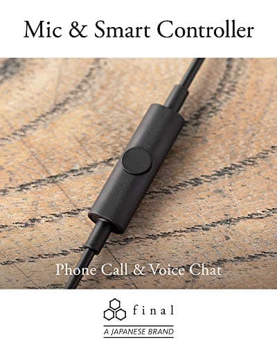 Final E1000C Closed-Back Wired Earbuds Blue / Black image