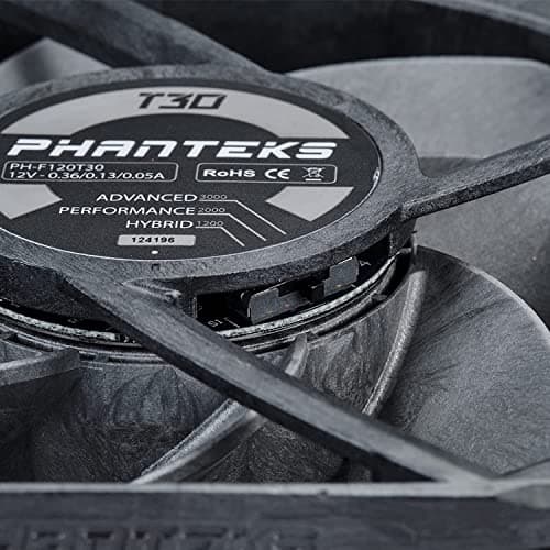 Phanteks PH-F120T30 120mm Black / Gray PWM 3-Pack image