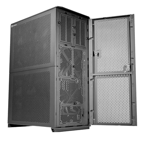 Silverstone ALTA D1 ATX Full Tower Black Mesh Side Panel image