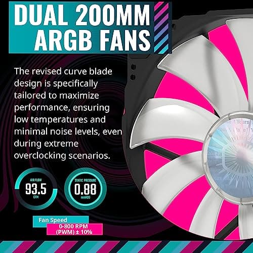 Cooler Master HAF 500 ATX Mid Tower Black Tempered Glass Side Panel image