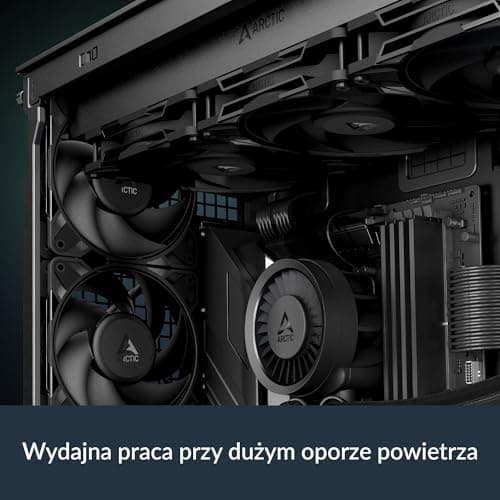 ARCTIC P14 Pro 140mm Black PWM 110 CFM image