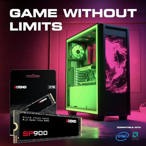 XOC SP900 2TB SSD M.2 PCIe 4.0 NVMe image