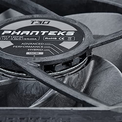Phanteks PH-F120T30 120mm Black / Gray PWM 101 CFM image