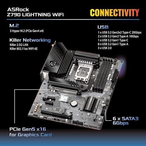 ASRock Z790 Lightning WiFi LGA1700 DDR5 ATX image