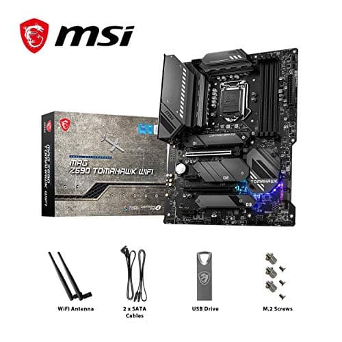 MSI MAG Z590 TOMAHAWK WIFI LGA 1200 ATX Motherboard image