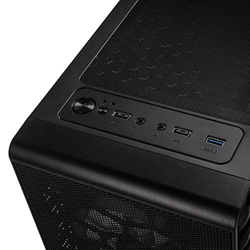 KOLINK OBSERVATORY LITE MESH RGB ATX Mid Tower Black Tempered Glass image