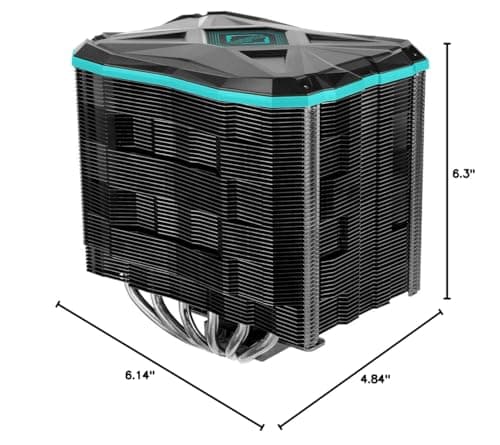 Iceberg Thermal IceSLEET G6 Stealth 85 CFM Air 160mm Black / Blue image