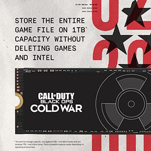 Western Digital Black SN850 Call of Duty Edition 1TB SSD M.2 NVMe image