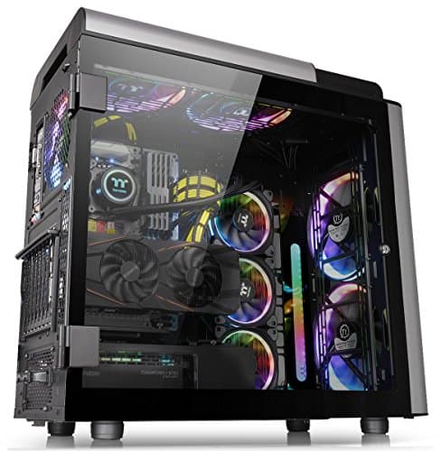 Thermaltake Level 20 GT RGB Plus ATX Full Tower Black / Silver Tempered Glass Side Panel image