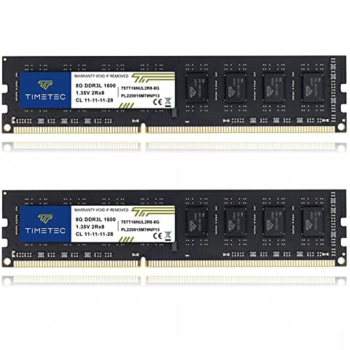 Timetec FBA_75TT160UL1R8-4G Black DDR3-1600 CL11 16GB (2x8GB) image