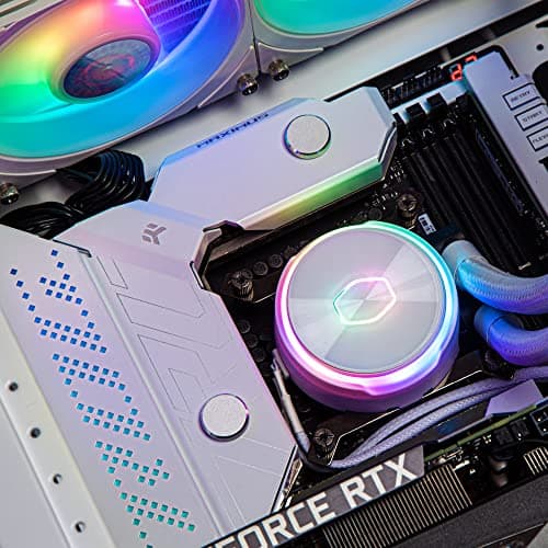 Cooler Master MASTERLIQUID PL240 FLUX Water 240mm White image