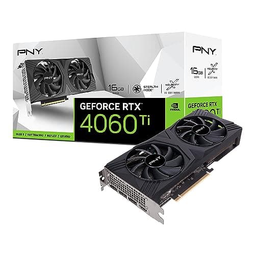 PNY VERTO GeForce RTX 4060 Ti 16GB GDDR6 Black main image