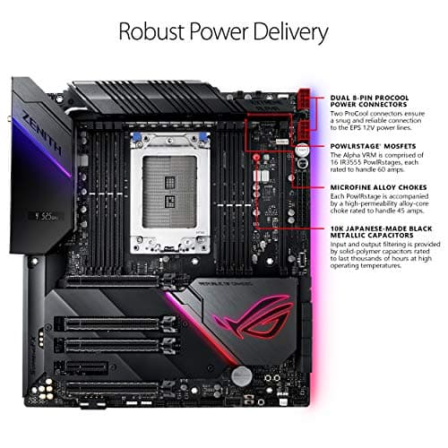 Asus AMD X399 ROG ZENITH EXTREME ALPHA sTR4 DDR4 EATX image