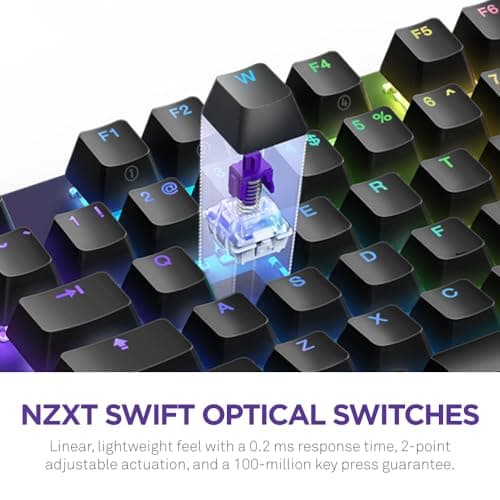 NZXT Function 2 RGB Wired Optical Gaming image