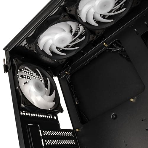 KOLINK Observatory MX ATX Mid Tower Black Tempered Glass ARGB image