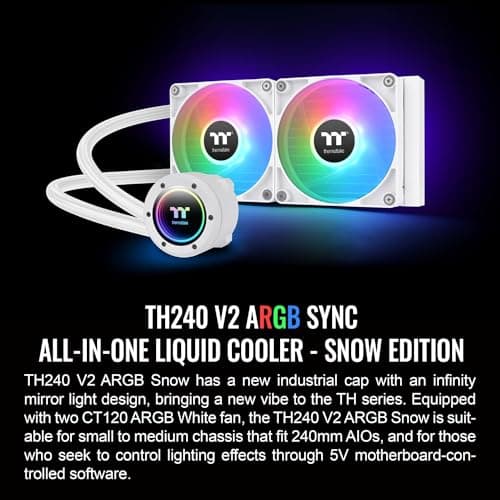 Thermaltake TH280 V2 Ultra ARGB Water 280mm White image