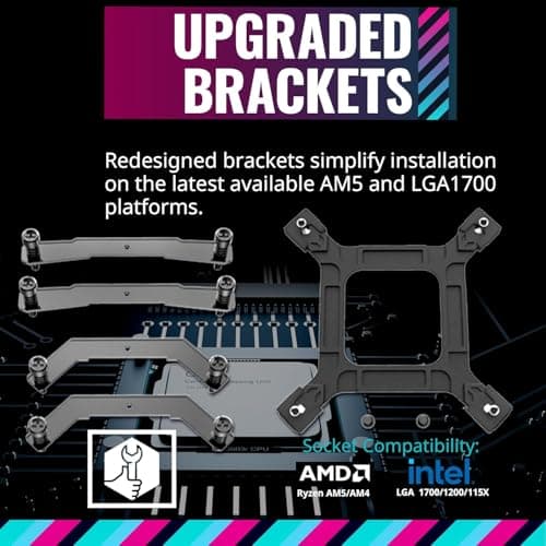 Cooler Master MasterAir MA824 Stealth Air 166mm Black image