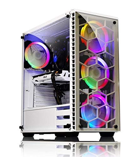 KOLINK OBSERVATORY RGB ATX Mid Tower Black with Tinted Tempered Glass Side Panel and USB 3.2 Gen 1 Type-A, USB 2.0 Type-A image