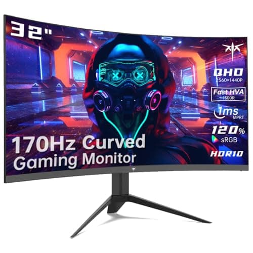 KTC H32S17 31.5" 1440p 165Hz VA Curved Monitor image