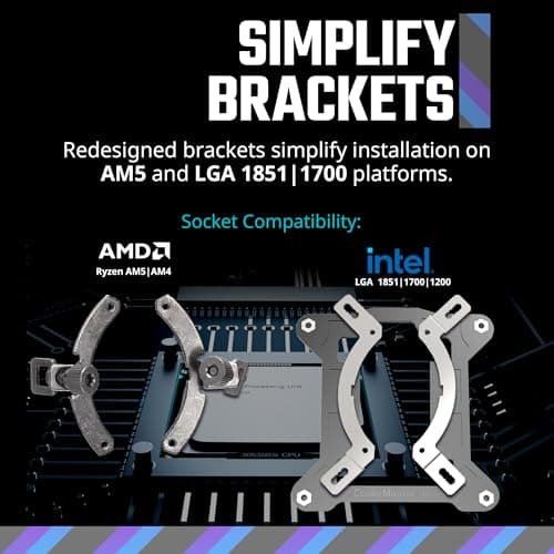 Cooler Master MasterLiquid 360 Core II Water 360mm Black image