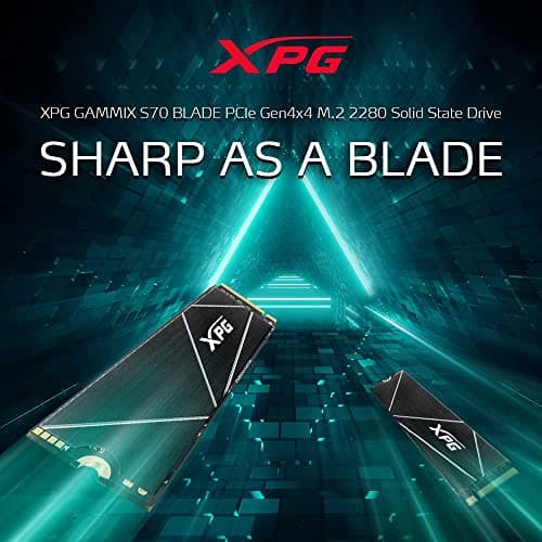 ADATA XPG GAMMIX S70 Blade 2TB SSD M.2-2280 PCIe 4.0 X4 NVMe image