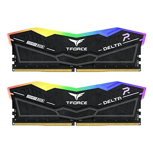 TEAMGROUP T-Force Delta RGB Black DDR5-7600 CL36 48GB (2x24GB) image