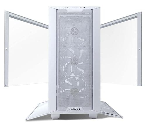 Lian Li LANCOOL III ATX Mid Tower White with Tempered Glass Side Panel and USB 3.2 Gen 2 Type-C USB 3.2 Gen 1 Type-A image