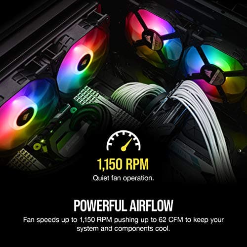 Corsair iCUE SP140 140mm Black RGB 2-Pack image