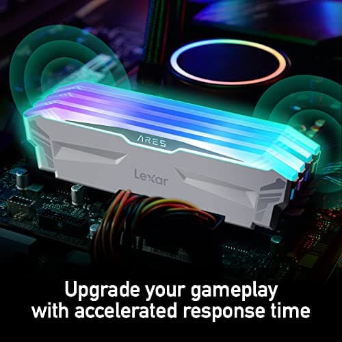 Lexar Ares RGB White DDR4-4000 CL18 16GB (2x8GB) image