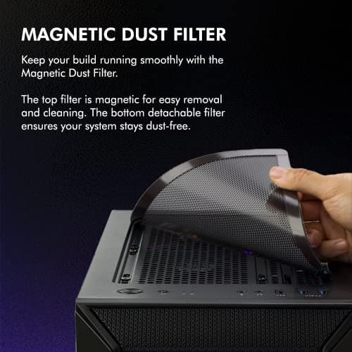 Zalman i3 NEO ATX Mid Tower Black / Silver Tempered Glass Side Panel image