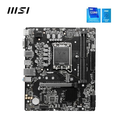 MSI H610 PRO H610M-E LGA1700 DDR5 Micro ATX image