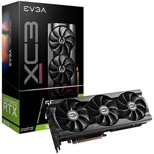EVGA GeForce RTX 3070 XC3 ULTRA GAMING 8GB GDDR6 Black / Silver main image