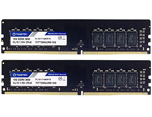 Timetec 75TT36NU2R8-16GK2 DDR4-3600 CL18 32GB (2x16GB) main image