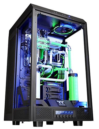 Thermaltake Tower 900 ATX Full Tower Black with Tempered Glass Side Panel and USB 3.2 Gen 1 Type-A image