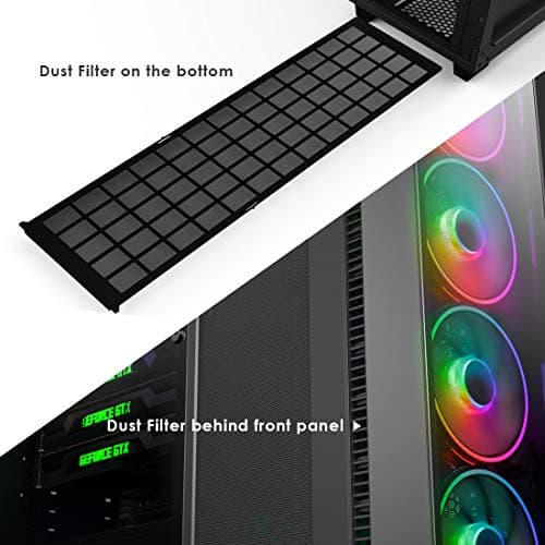 Anidees AI CRYSTAL XL PRO LITE ATX Full Tower Black Tempered Glass image