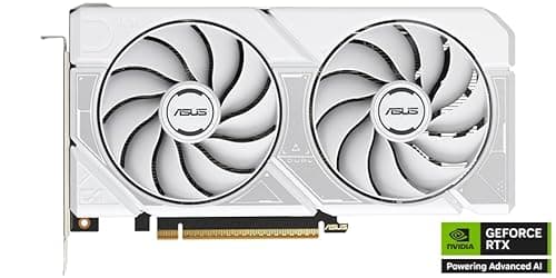 ASUS Dual GeForce RTX 5060 Ti 8GB GDDR7 White OC Edition image