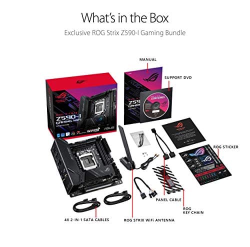 Asus Z590-I ROG STRIX GAMING WIFI DDR4 Mini ITX image