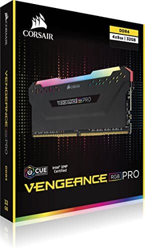 Corsair Vengeance RGB Pro Black DDR4-3600 CL18 32GB (4x8GB) image
