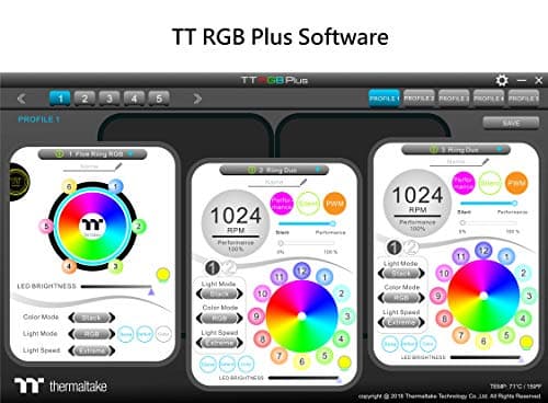 Thermaltake Floe DX RGB TT Premium Edition Water 240mm RGB Black image