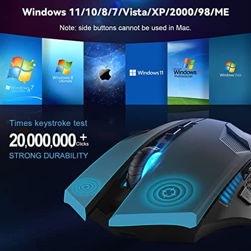 TeckNet Raptor Pro Wired Optical Gaming Mouse image