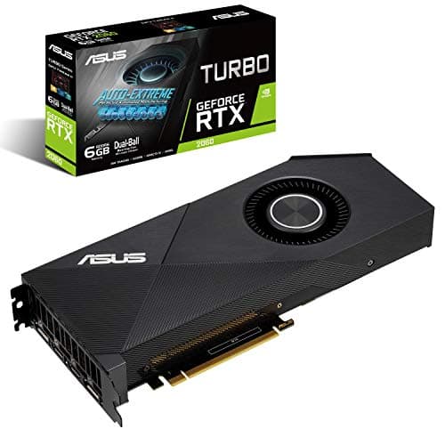 Asus Turbo GeForce RTX 2060 6GB GDDR6 Black / Silver main image