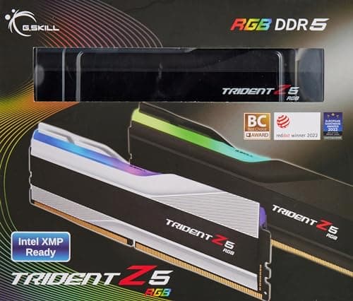 G.Skill Trident Z5 RGB Black DDR5-6000 CL30 64GB (2x32GB) image