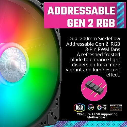 Cooler Master HAF 700 ATX Full Tower Black Tempered Glass image