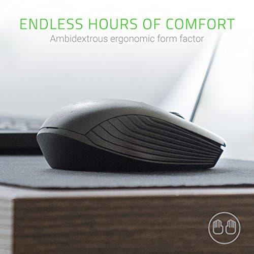 Razer Atheris - Ambidextrous Bluetooth Wireless Portable Gaming-Grade Mouse - 7,200 DPI Optical Sensor (Renewed) image