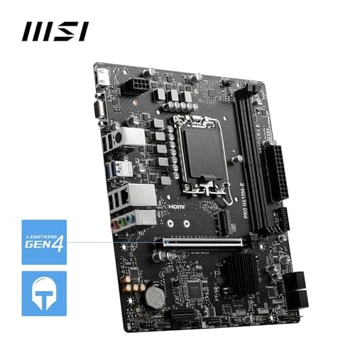 MSI H610 PRO H610M-E LGA1700 DDR5 Micro ATX image