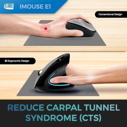 Adesso iMouse E1 Wired Optical Mouse image